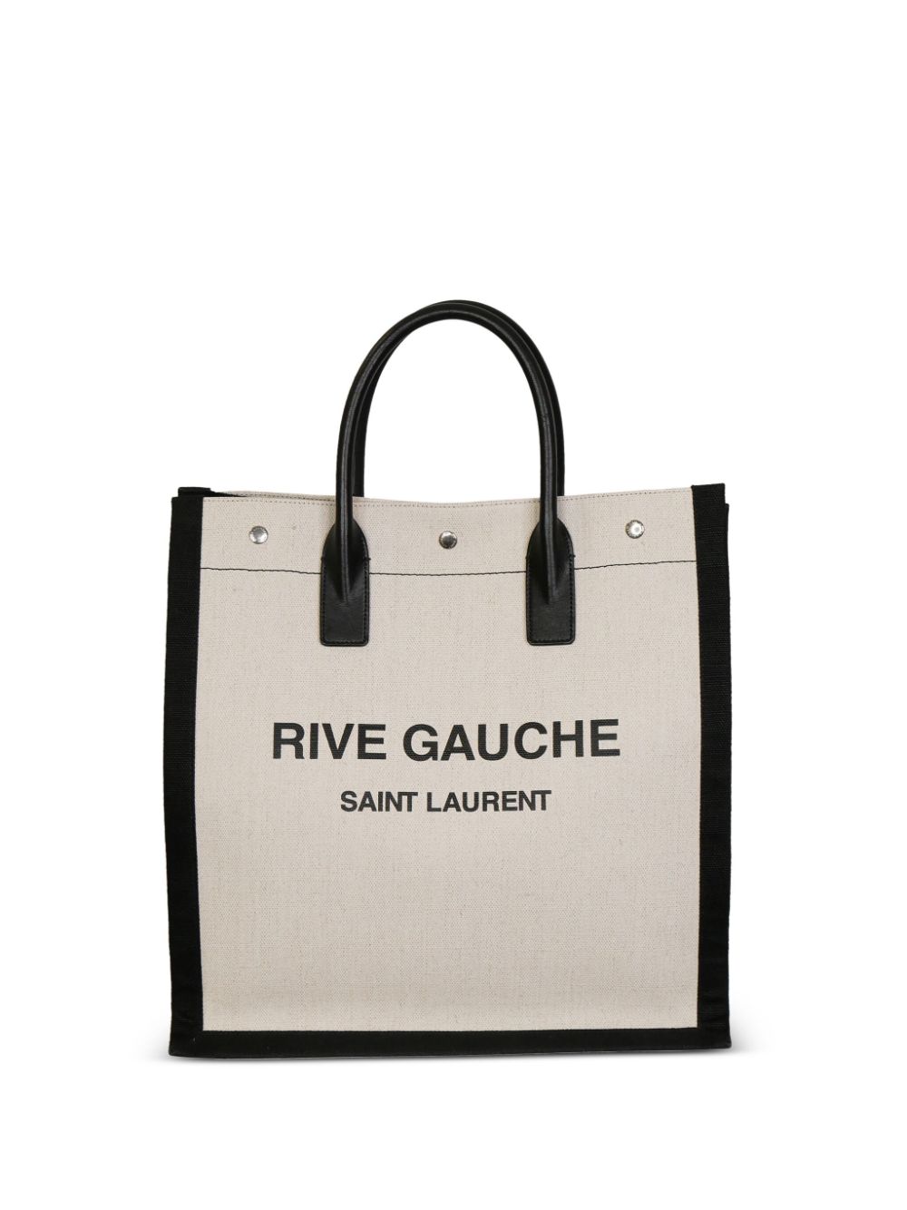 Saint Laurent Pre-Owned Rive Gauche logo-print Tote Bag - Farfetch