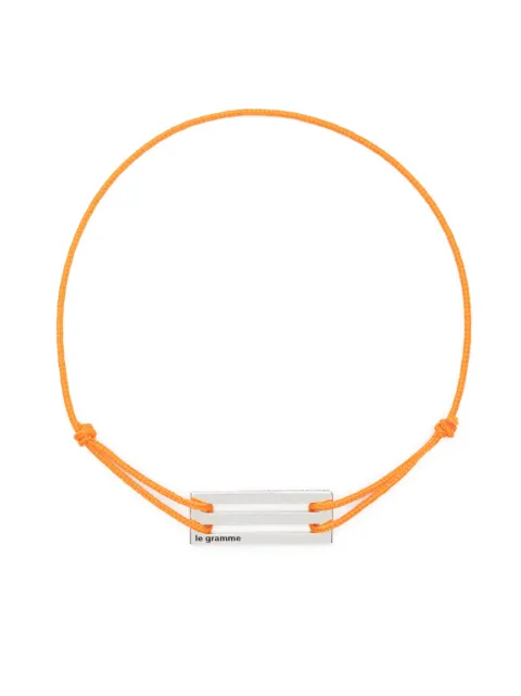Le Gramme 2,5g sterling silver cord bracelet