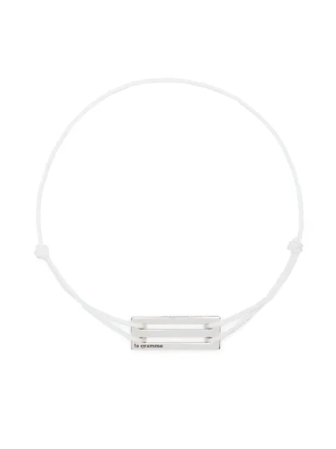 Le Gramme 2,5g sterling silver cord bracelet