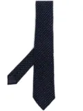 Emporio Armani geometric-print tie - Blue