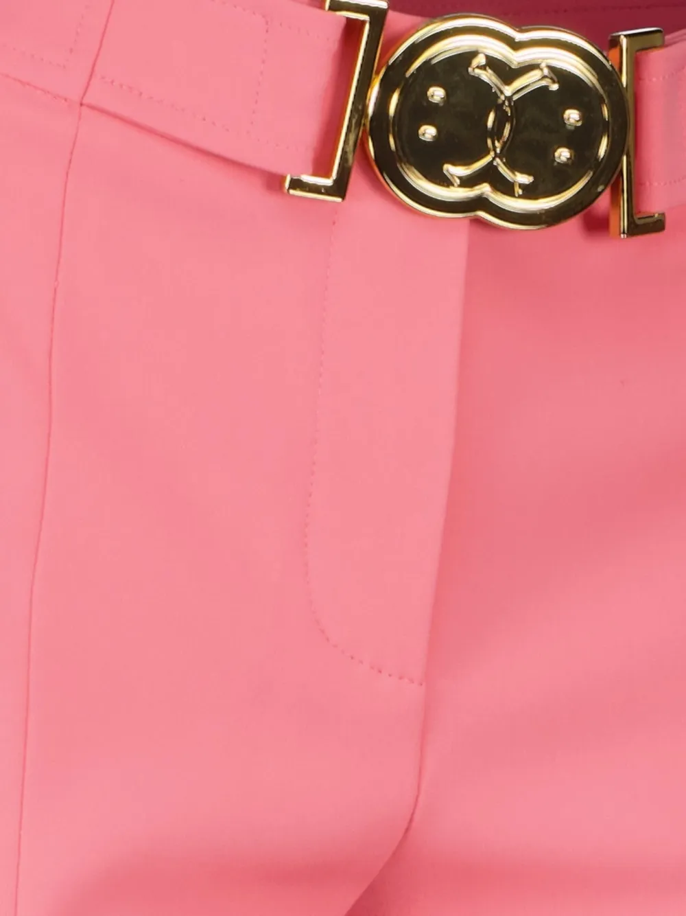  Moschino Buckle Trousers - Pink 