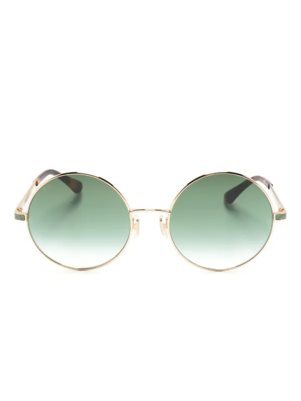 Jimmy Choo Eyewear ラウンドフレーム サングラス - Farfetch