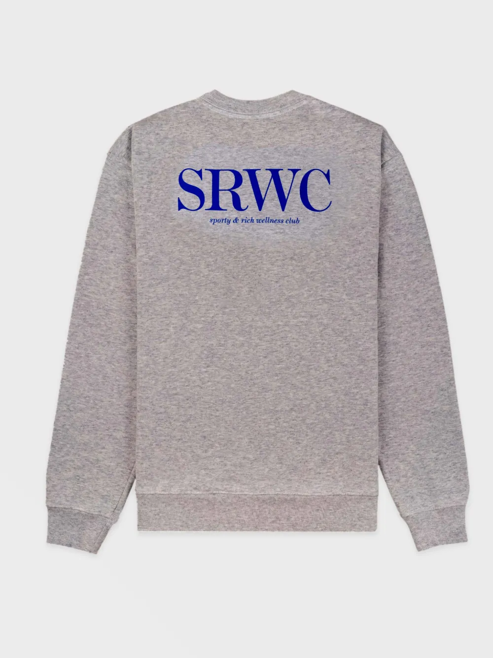 Sporty & Rich Upper East Side cotton sweatshirt - Grijs