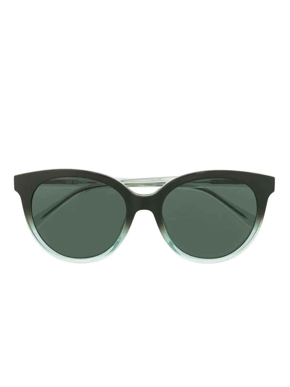 ÓCULOS DE SOL LOVE MOSCHINO 066/CS 807 70 54 Love Moschino - Óculos de sol gatinho transparente - unissex - acetato - Tamanho único - Verde