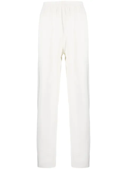 elasticated draped trousers