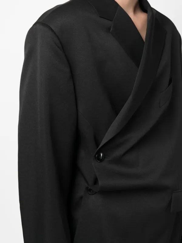 Martine Rose wrap-design Blazer - Farfetch