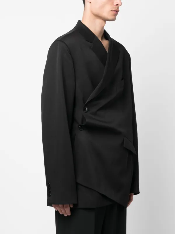 Martine Rose wrap-design Blazer - Farfetch