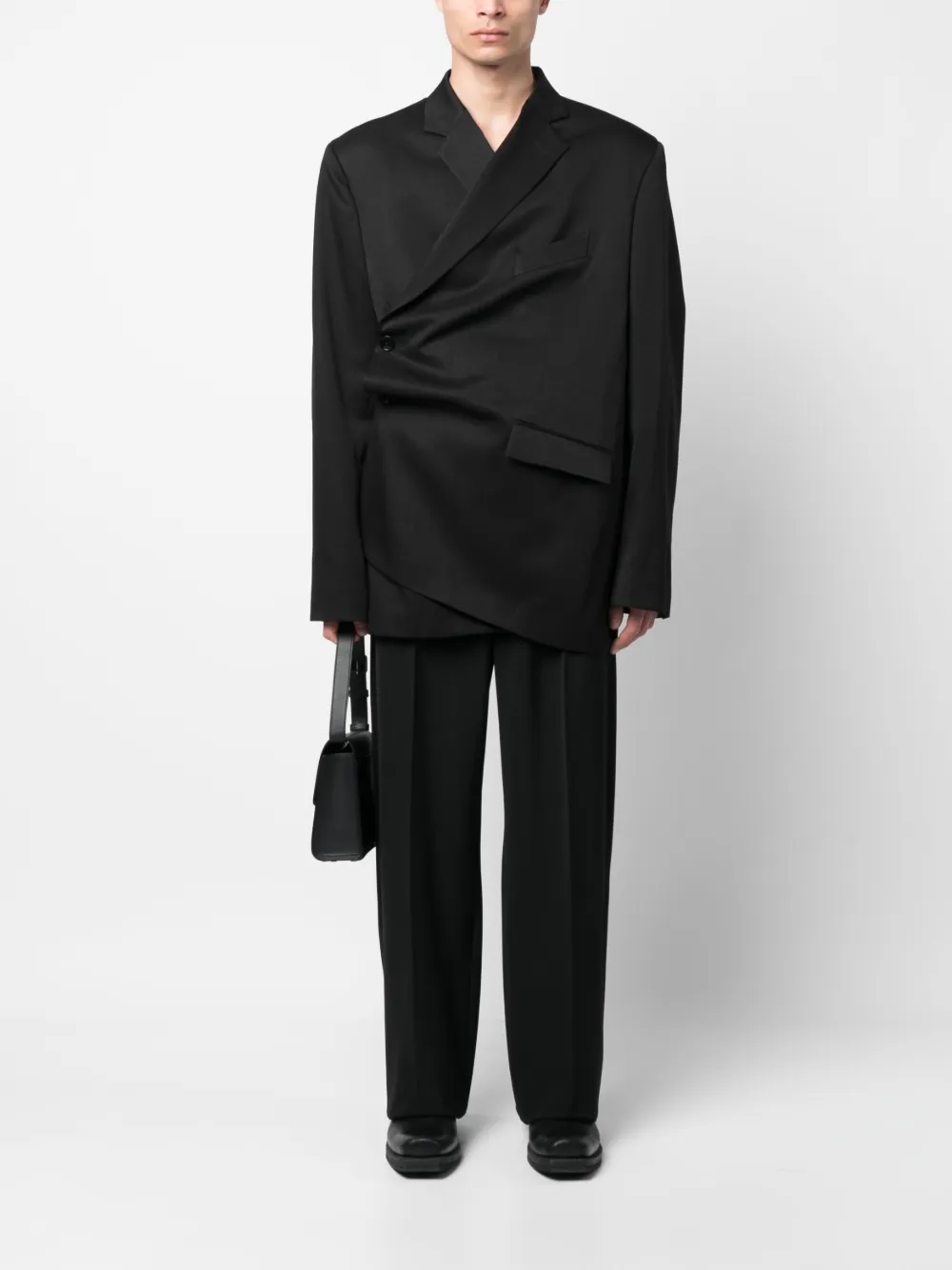 Martine Rose wrap-design Blazer - Farfetch