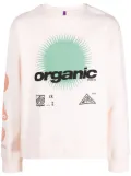 OAMC graphic-print cotton sweatshirt - Pink