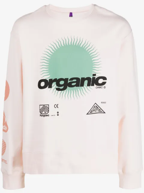 OAMC graphic-print cotton sweatshirt