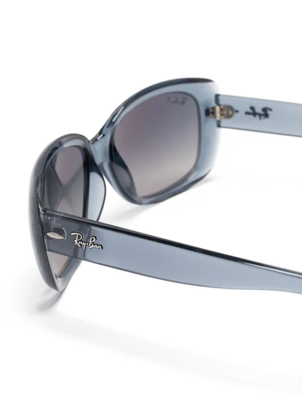 Ray-Ban Jackie Ohh Sunglasses | Blue | FARFETCH GE display picture 2