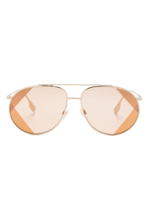 Burberry Eyewear - Alice pilot-frame sunglasses