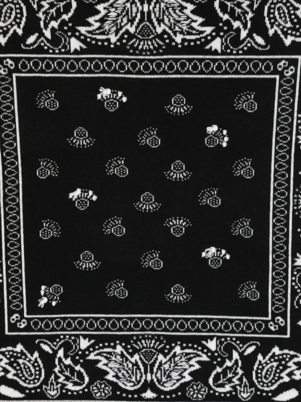 Barrie bandana-print Scarf | Black | FARFETCH CA