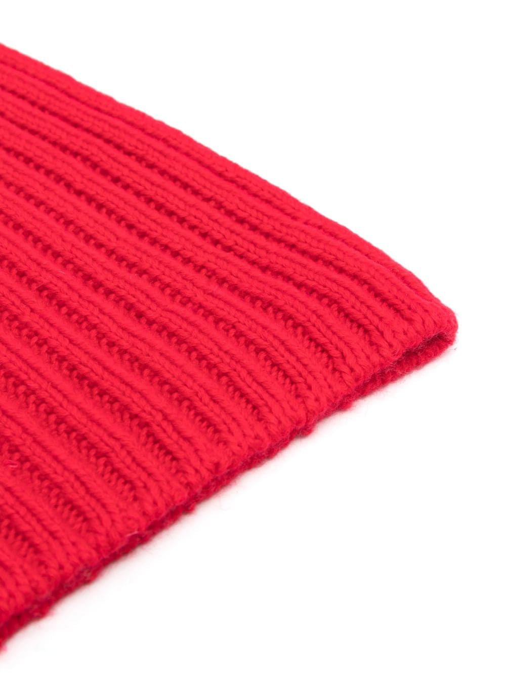 Shop Barrie Ribbed Cashmere Beanie In Pink