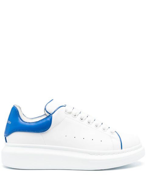 Alexander McQueen Oversized low-top leather sneakers Women