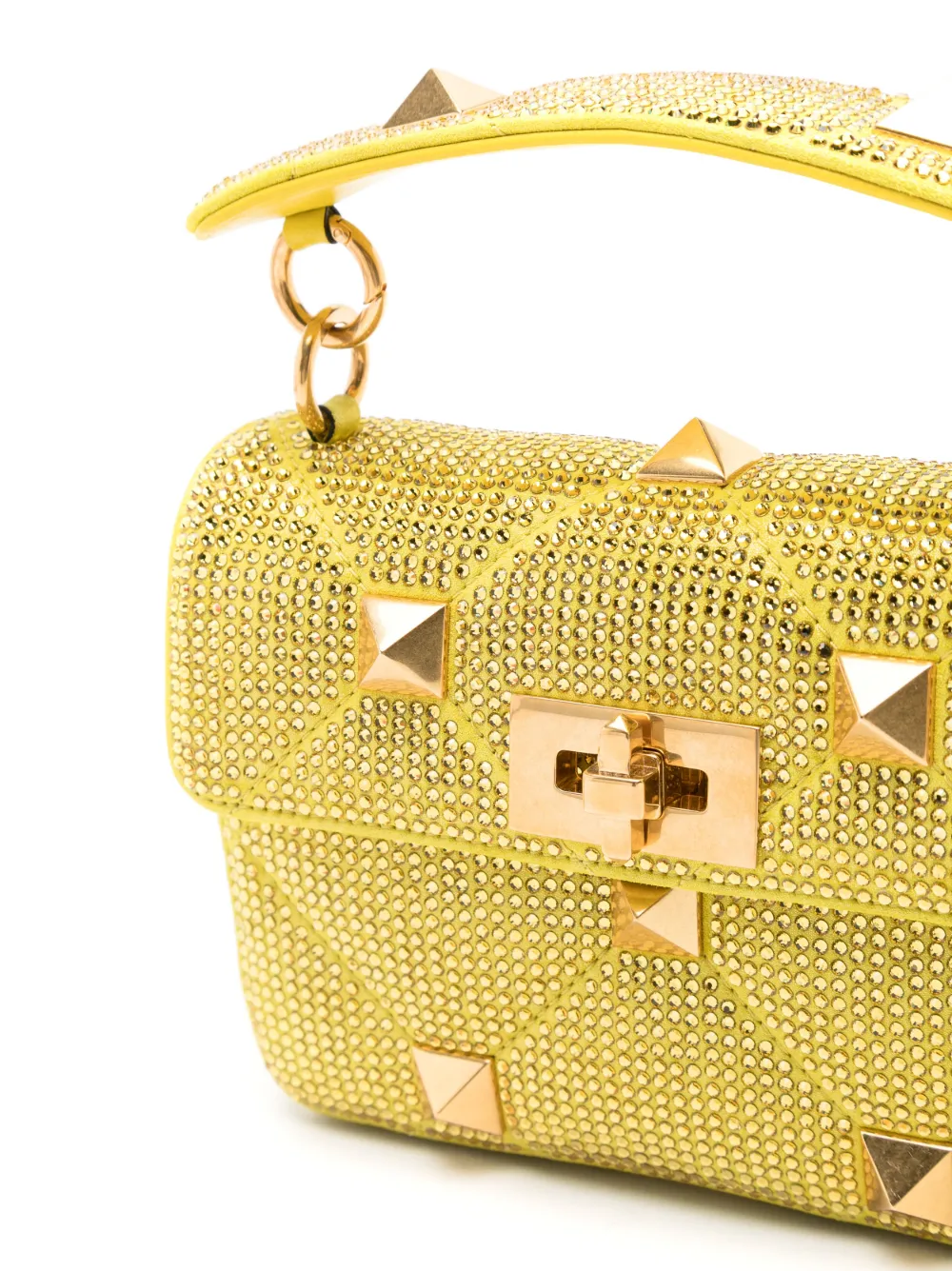 Valentino Garavani Roman Stud kleine schoudertas Groen