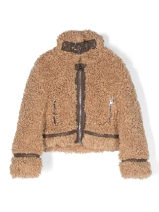 kids shearling jacket