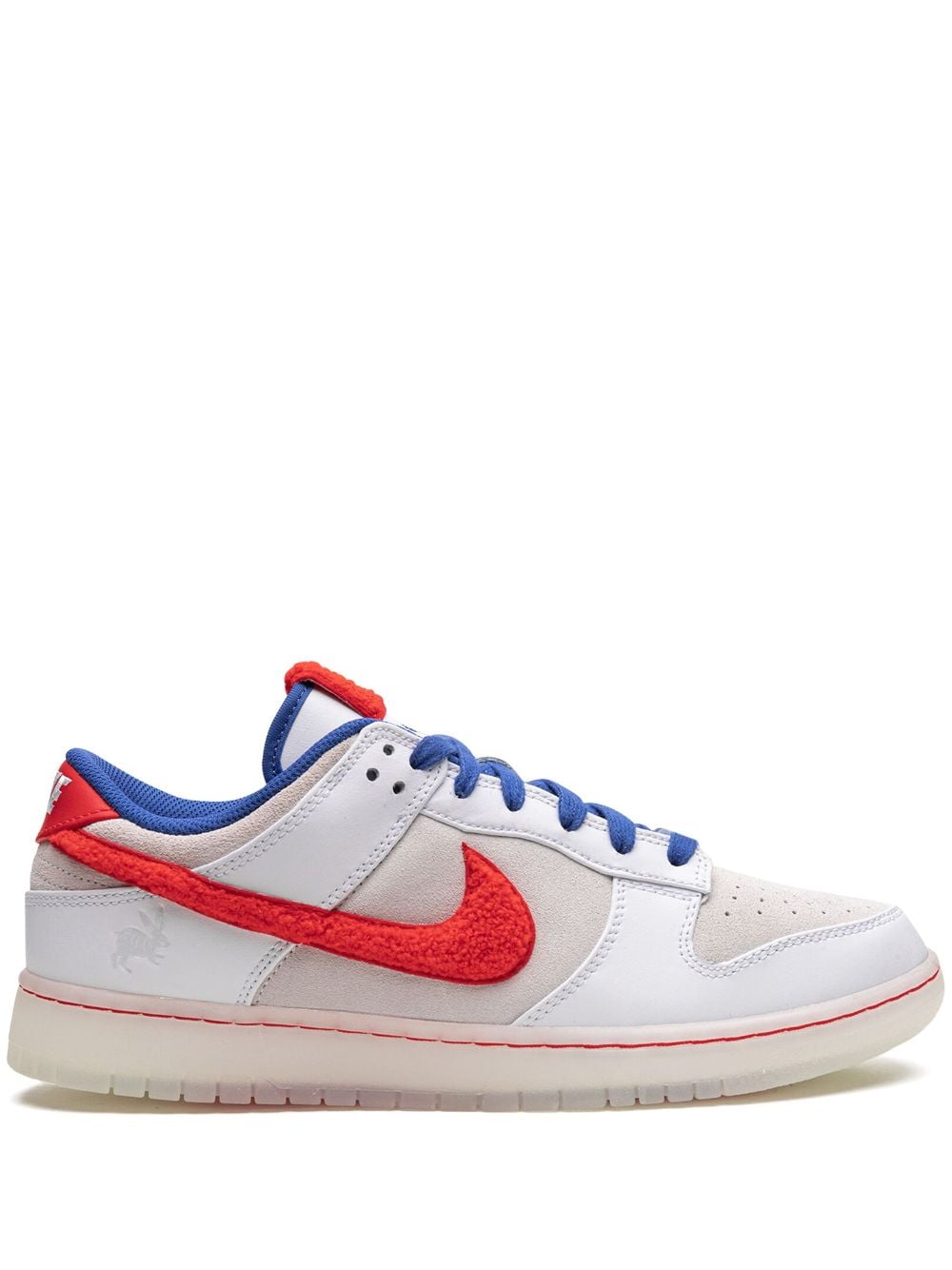 Shop Nike Dunk Low Retro Premium "year Of The Rabbit" Sneakers In White