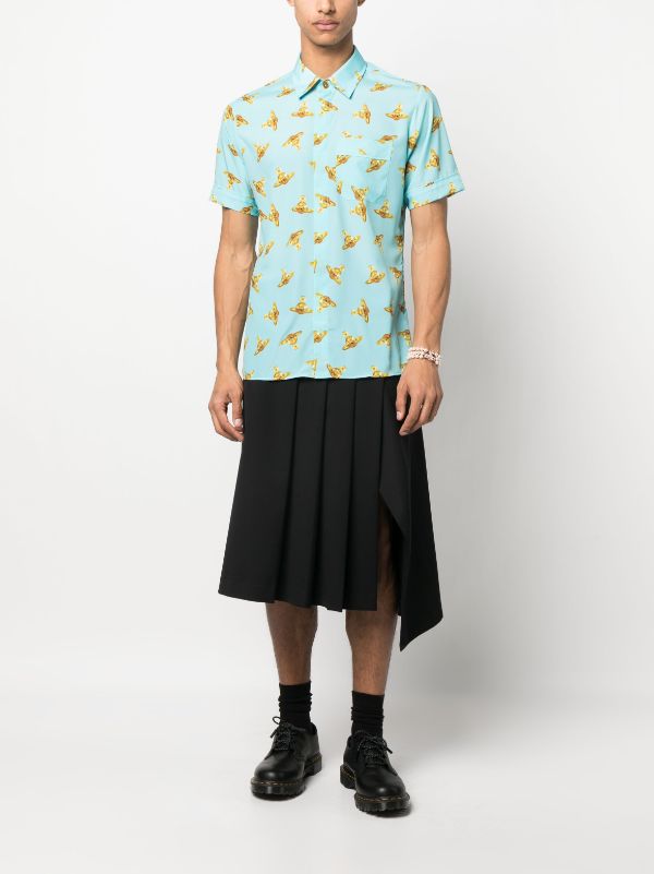 Vivienne Westwood graphic-print short-sleeved Shirt - Farfetch