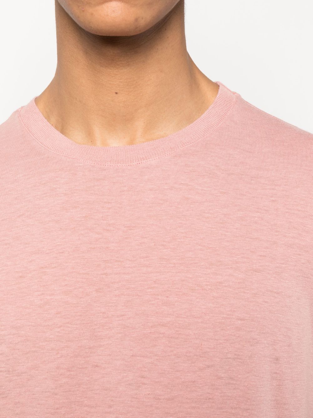 Shop Zanone Short-sleeved T-shirt In Pink