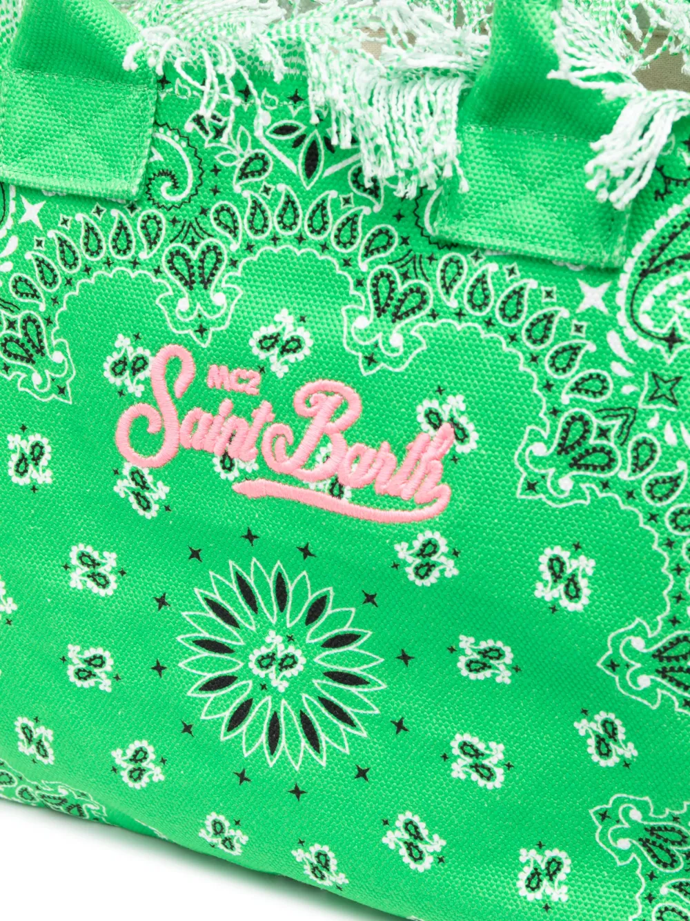 MC2 Saint Barth bandanaprint Cotton Beach Bag Farfetch