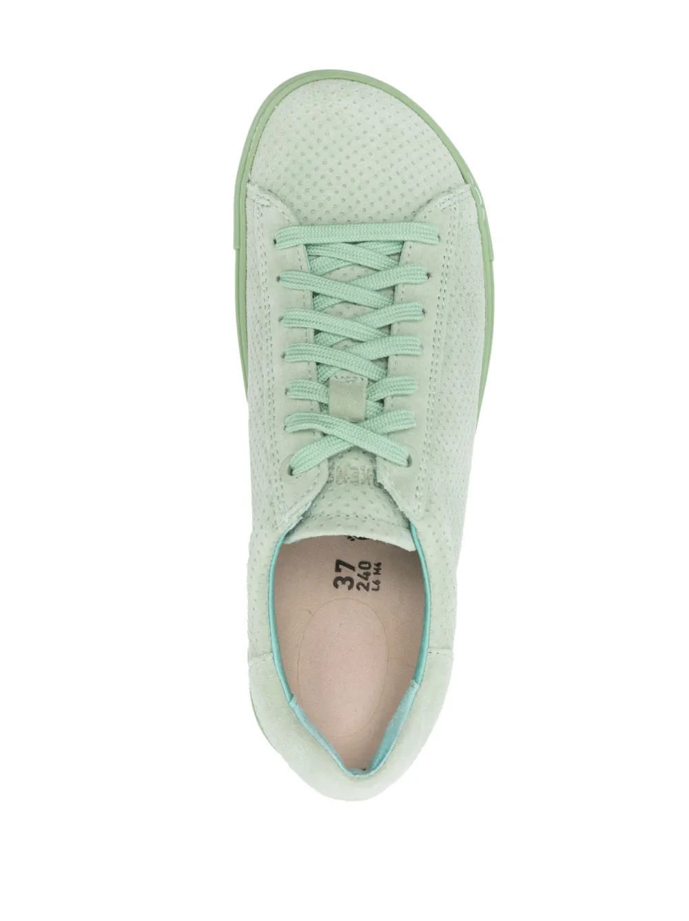 Birkenstock Bend Low Suede Sneakers In Grün