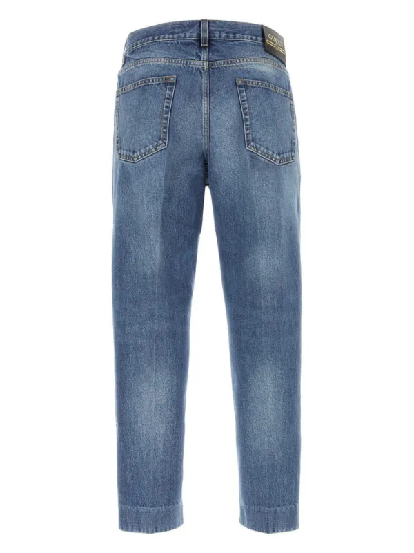 Gucci straight-leg Washed Jeans | Blue | FARFETCH ZA