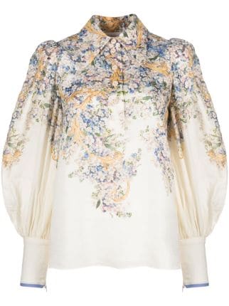 ZIMMERMANN Tama floral-print Shirt - Farfetch