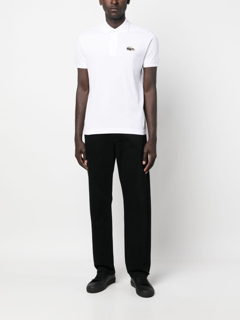 Lacoste lupin collaboration polo shirt - Wit