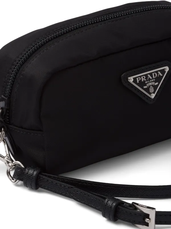 Prada - Re-Nylon Camera Bag - Women - Recycled Nylon - Os - Black