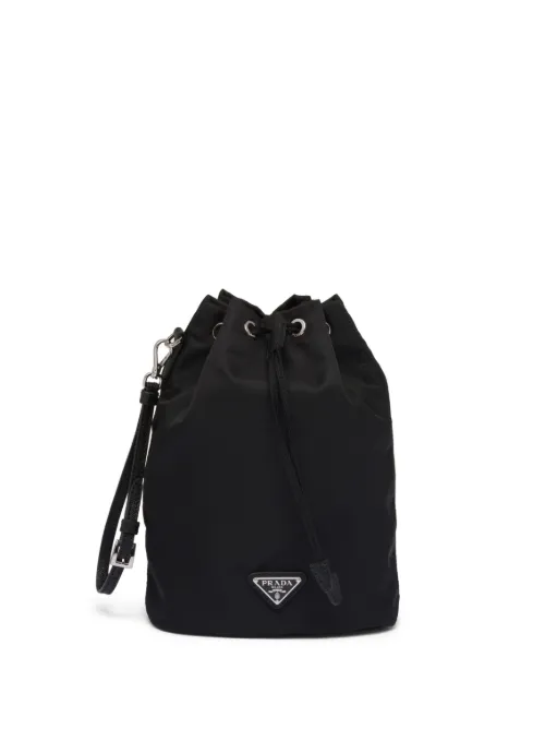 Pochette Re-Nylon à lien de resserrage - Prada - Modalova
