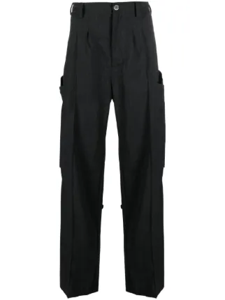 Kiko Kostadinov Megara straight-leg Trousers | Grey | FARFETCH