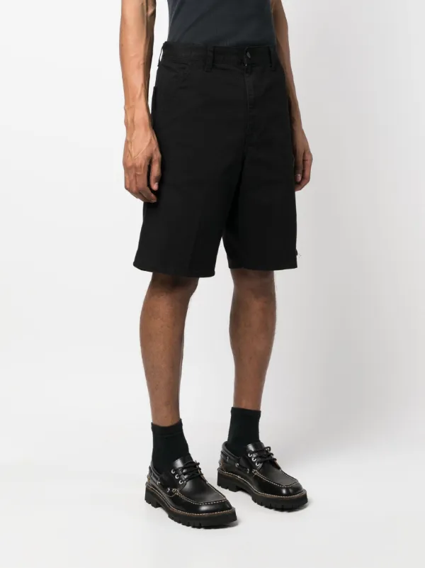 Carhartt WIP Single Knee Cotton Shorts | Black | FARFETCH IN