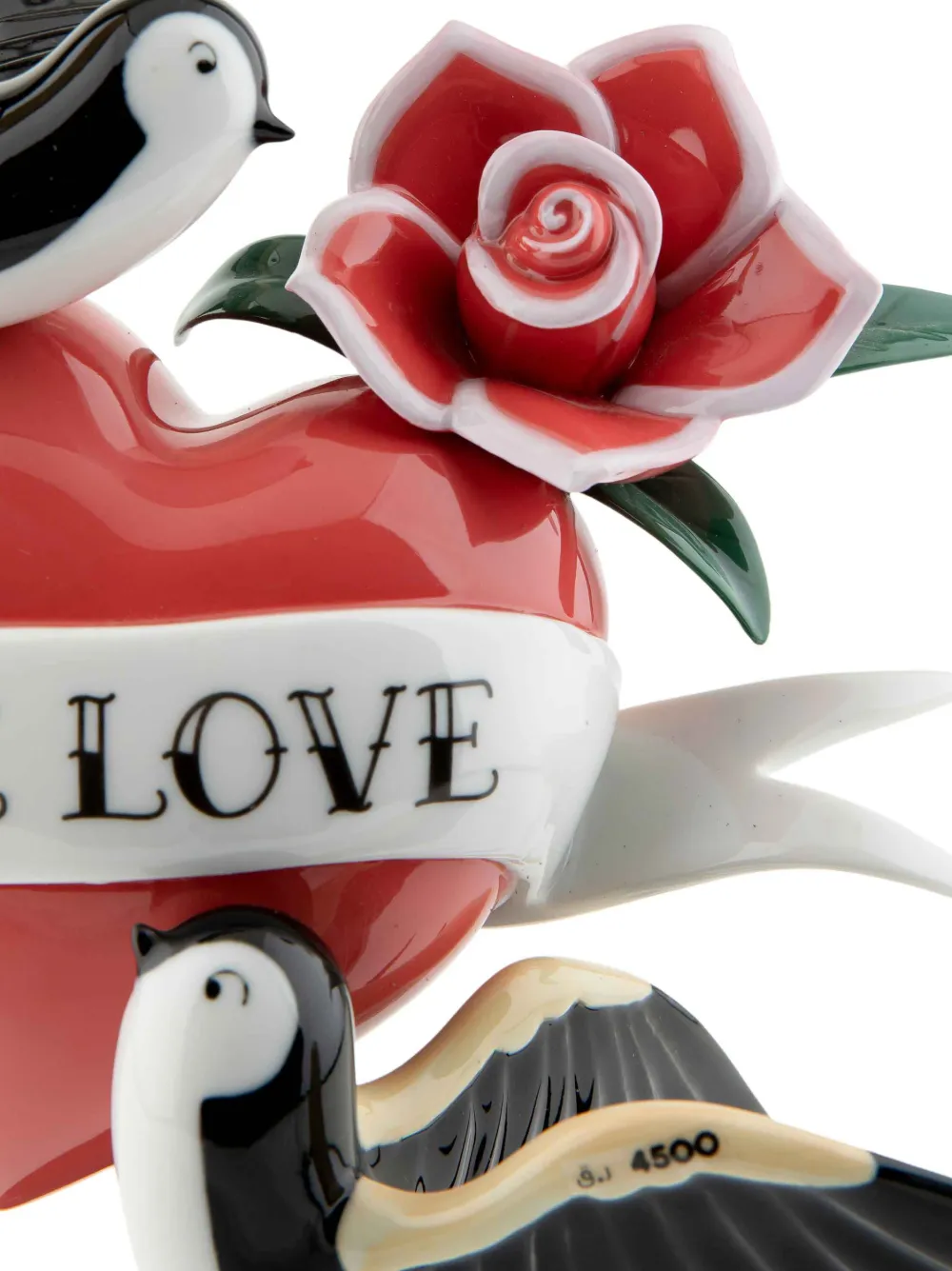 Lladró True Love Heart beeldje - Rood
