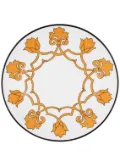 Pinto Paris Jaipur porcelain dinner plate - Orange