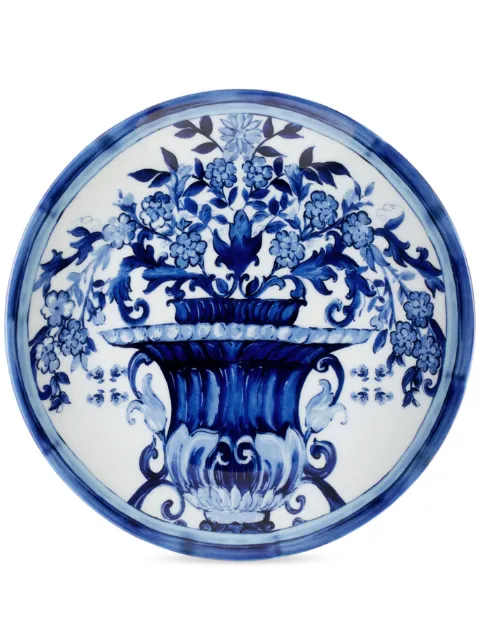 Dolce & Gabbana lot de 2 assiettes à dessert en porcelaine