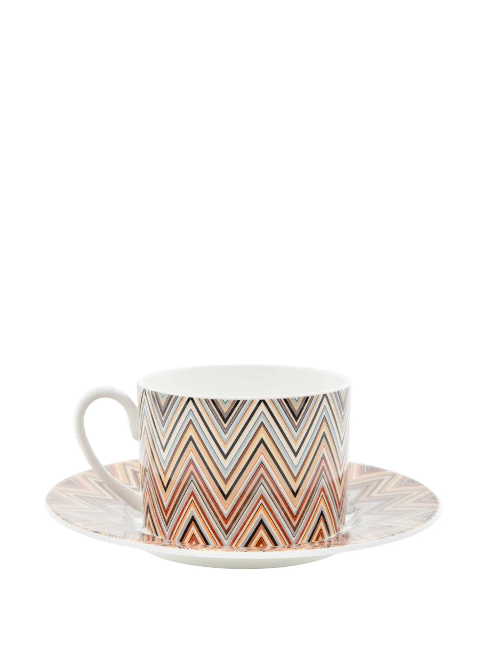 Missoni Jarris Tea Cup And Saucer (set Of Six) In Orange