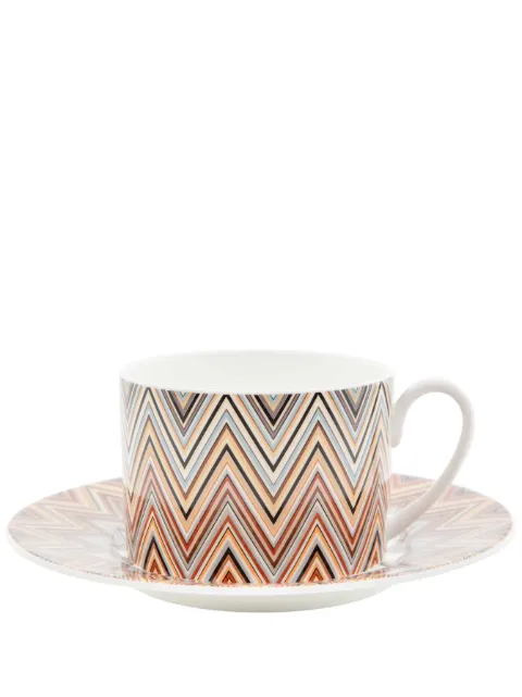 Missoni Home lot de six tasses à thé Jarris