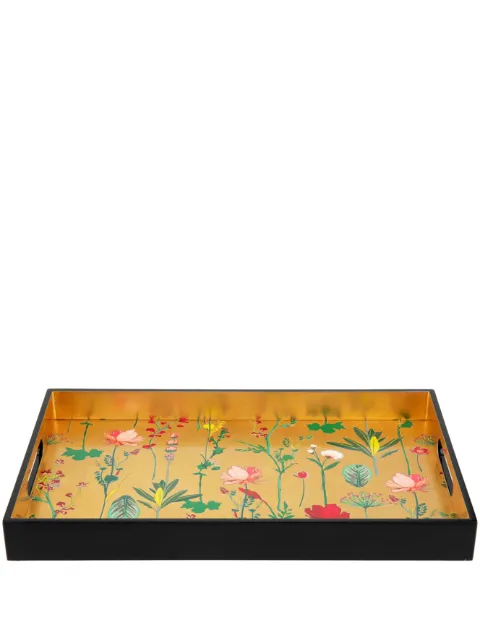 Les-Ottomans floral-print lacquered tray