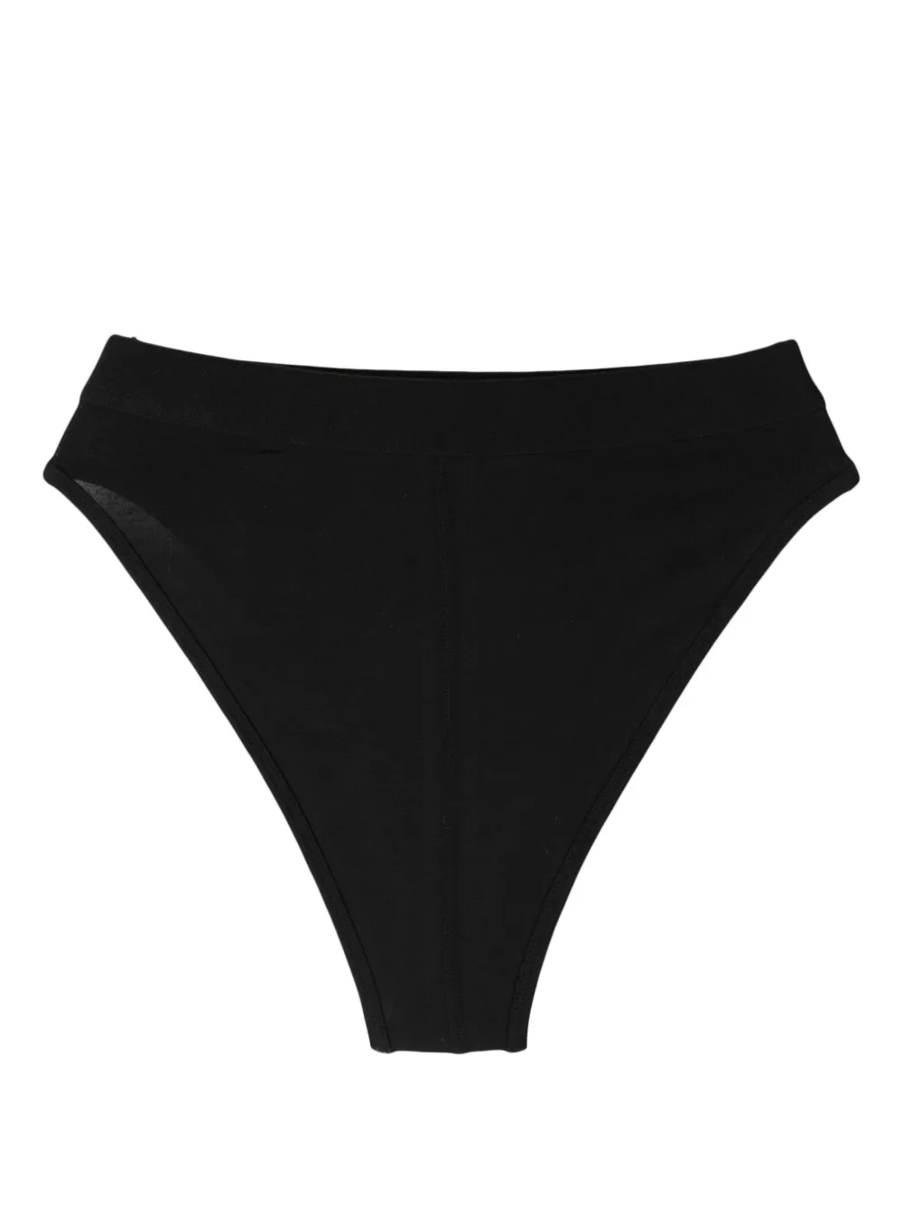Marine Serre Crescent Moon-embroidered briefs - Zwart
