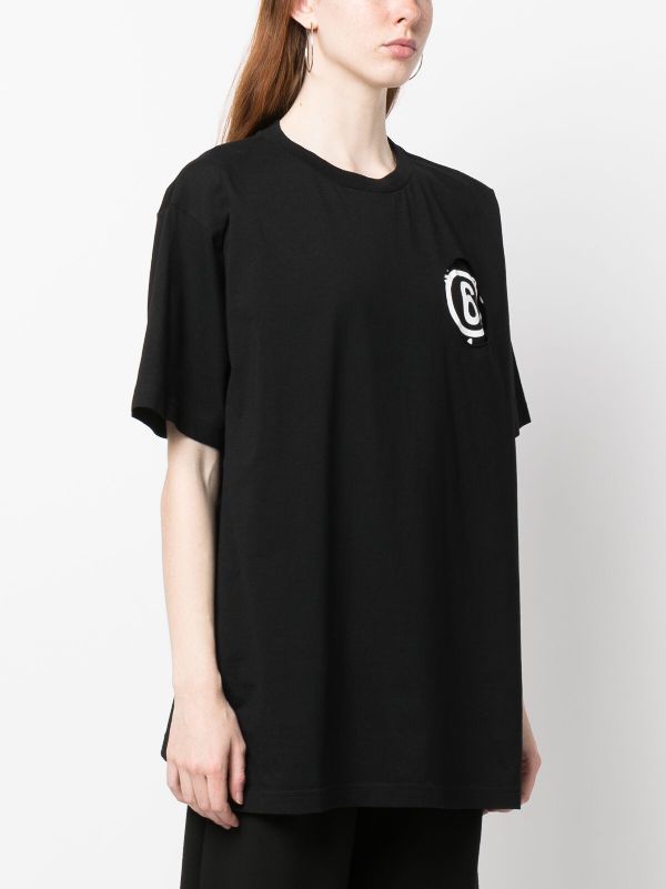 MM6 Maison Margiela ロゴ Tシャツ - Farfetch