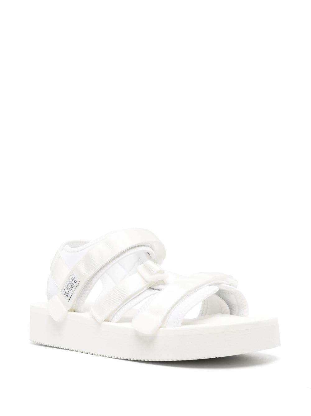 Shop Suicoke Kisee-vpo Logo-detail Sandals In White