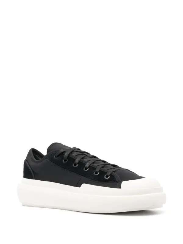 Y-3 Y-3 Ajatu Court Low Sneakers | Black | FARFETCH