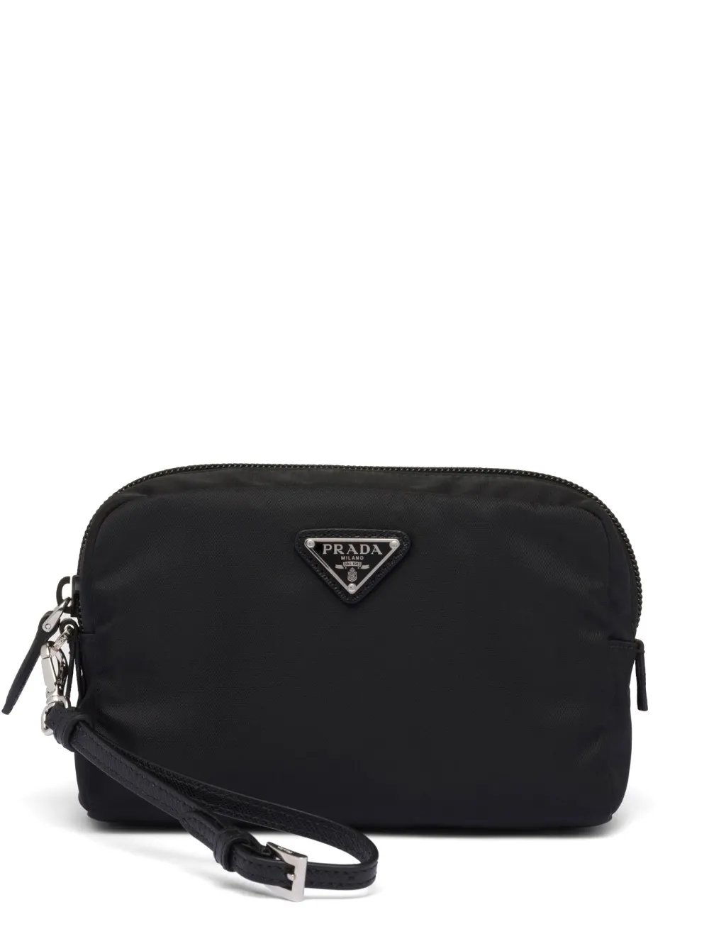 Re-Nylon zip-up pouch