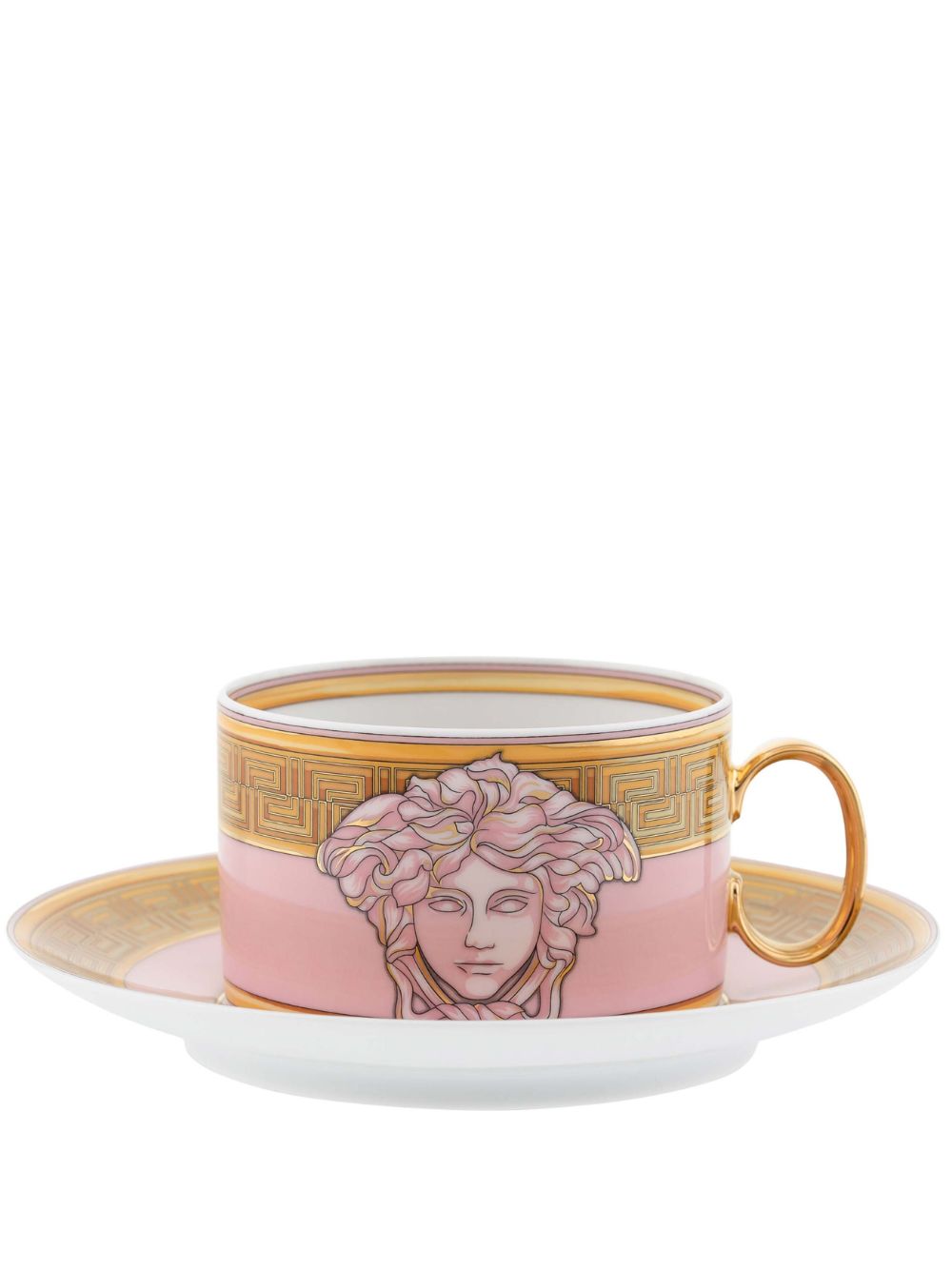 Versace Coin Medusa Cup And Saucer - Farfetch