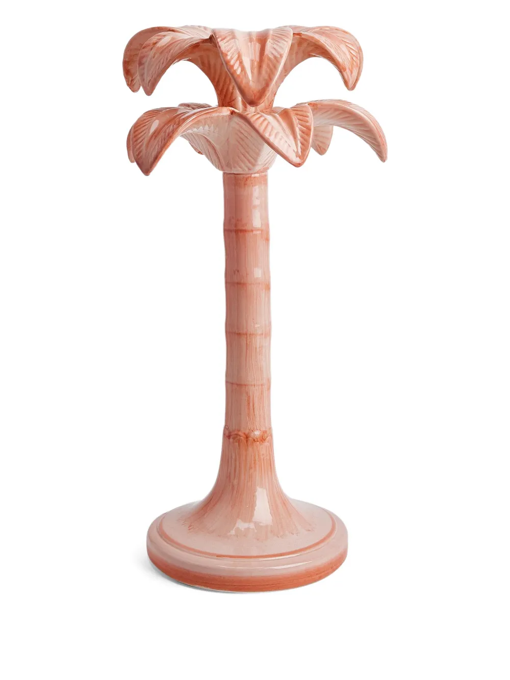 Les-Ottomans vase à design de palmier | rose | Image 1