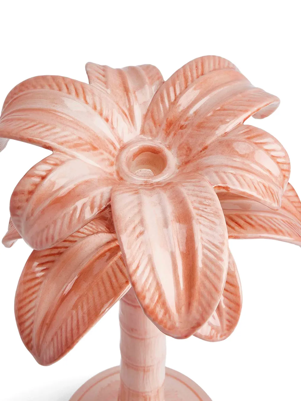 Les-Ottomans Palm Trees candleholder (35cm) - Roze