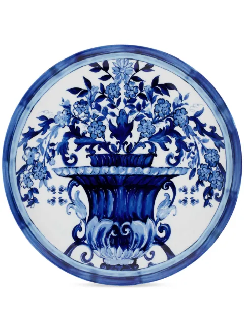 Dolce & Gabbana Blu Mediterraneo porcelain charger plate