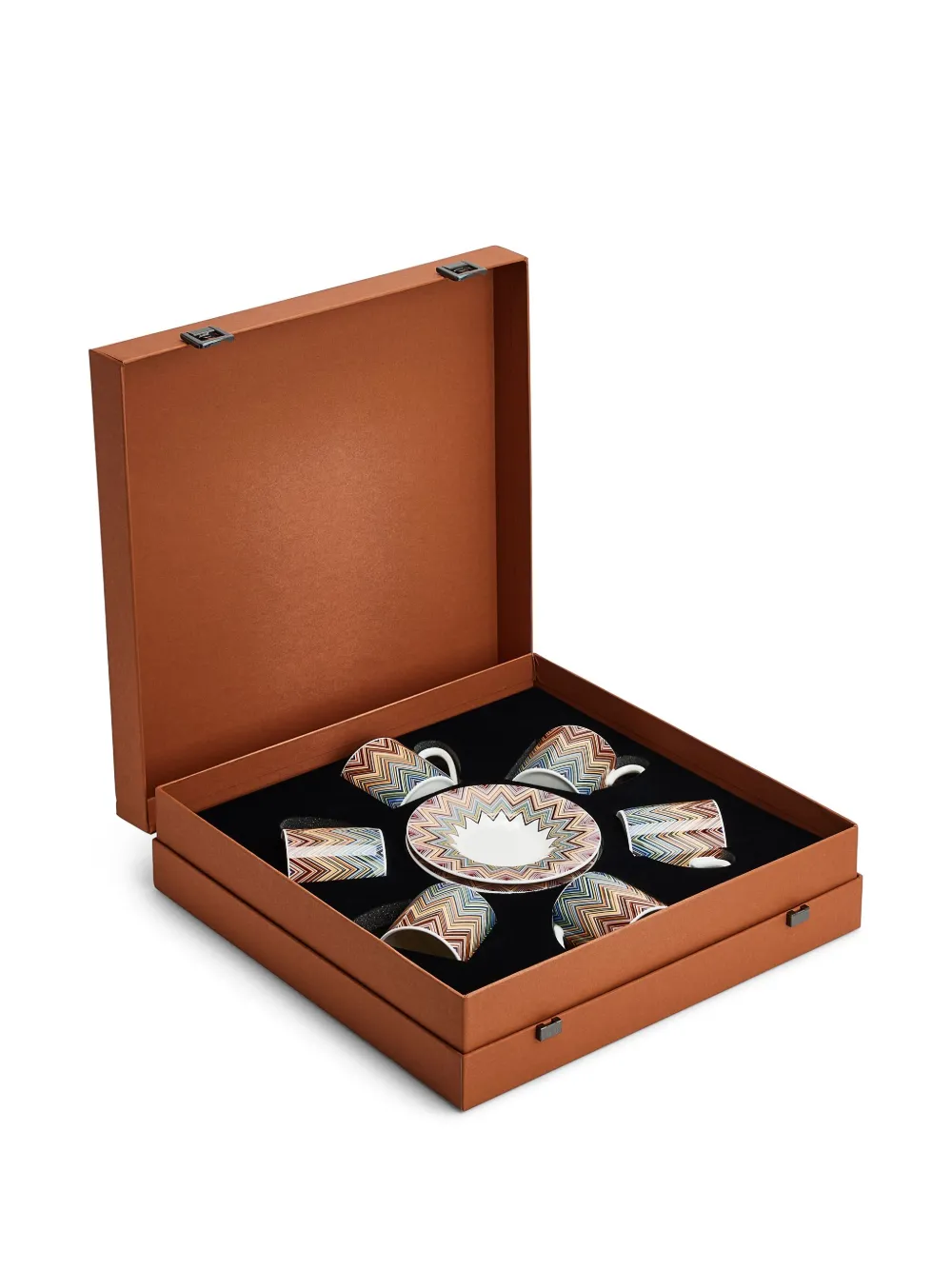 MISSONI ZIG ZAG JARRIS ZIGZAG-PRINT COFFEE CUP SET