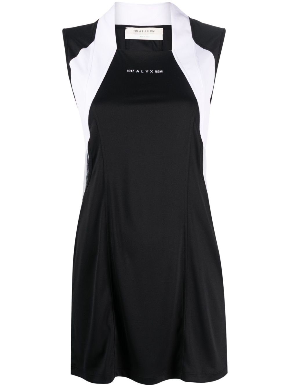 logo-print sleeveless dress
